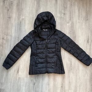 HeatKeep Black Puffer Jacket,  EUC, Small